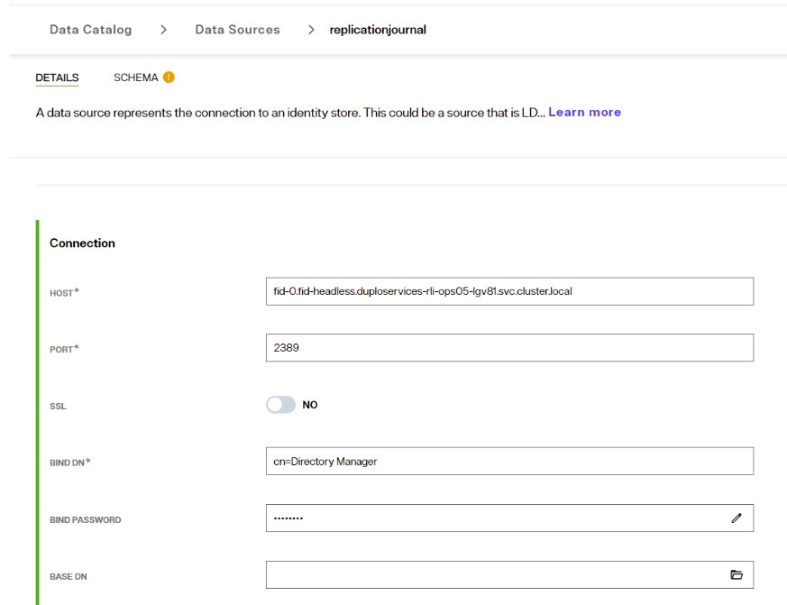 Replication Journal Data Source