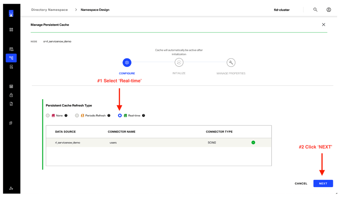 image showing cache creation - step 4