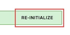 INITIALIZE/RE-INITIALIZE