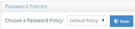 Password Policy Scope