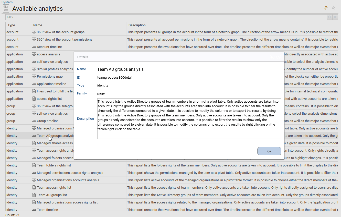 Identity Analytics Enduser Guide | Radiant Logic Documentation