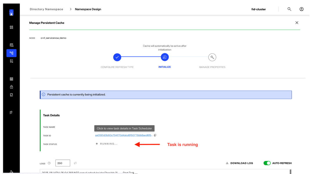 image showing cache creation - step 7