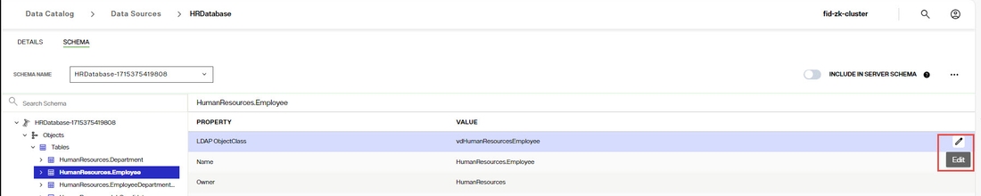 LDAP Object Class Mapping