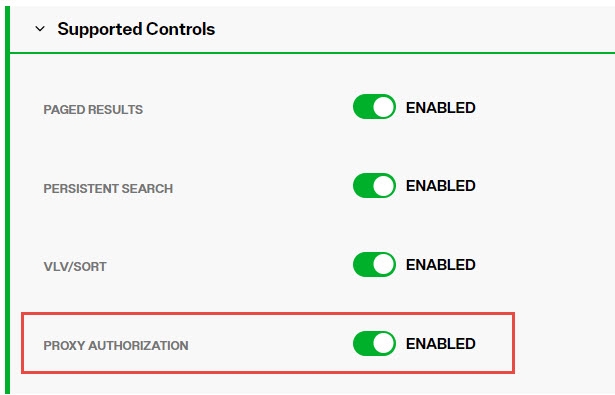 Proxy Authorization Control