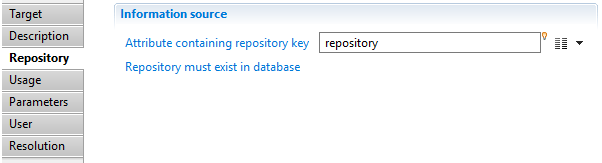 The Repository Tab
