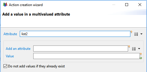 Add multivalued attribute