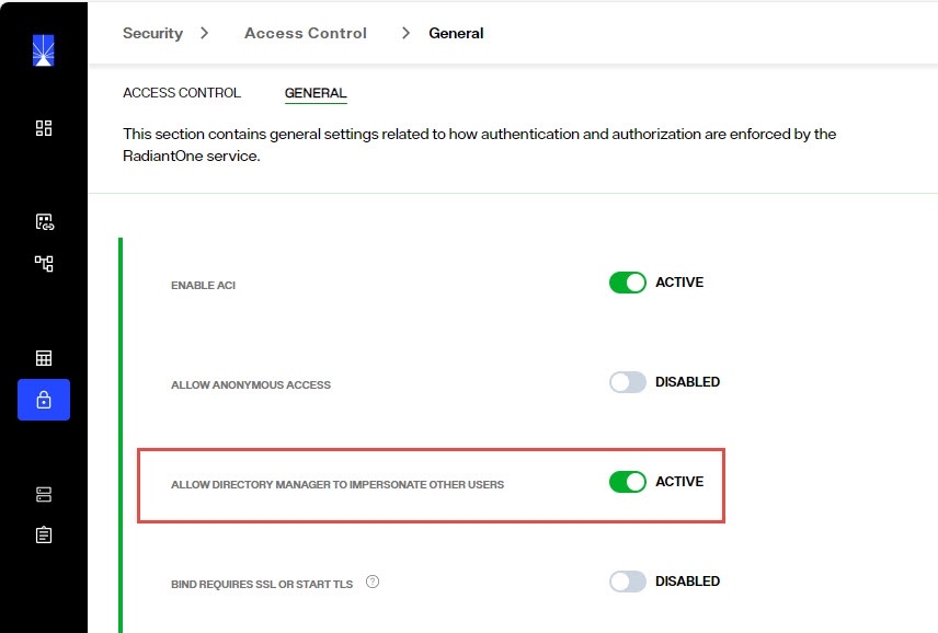 Configuring Directory Mgr Impersonation