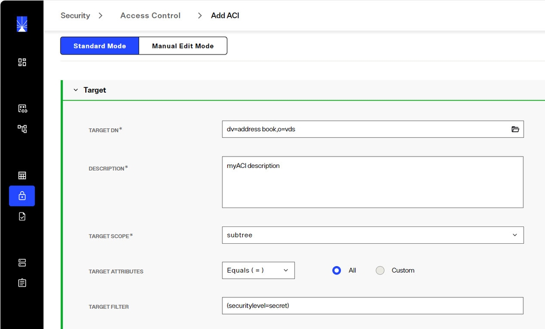 Setting Access Controls