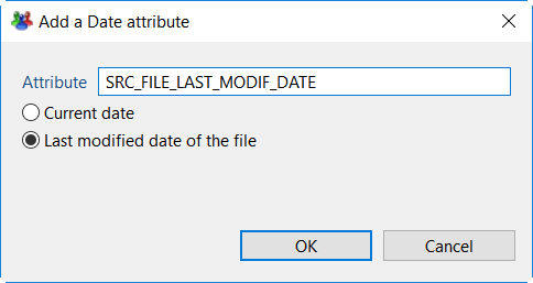 Adding the last modified date of the file