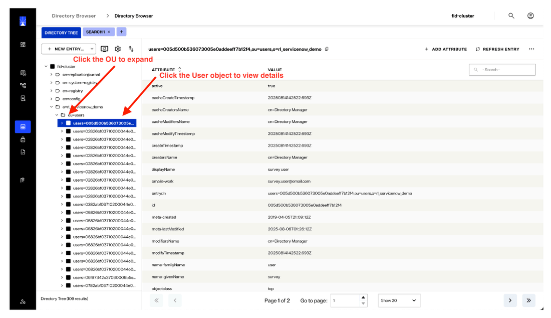 image showing directory browser - step 1