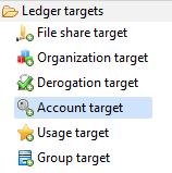 Account target