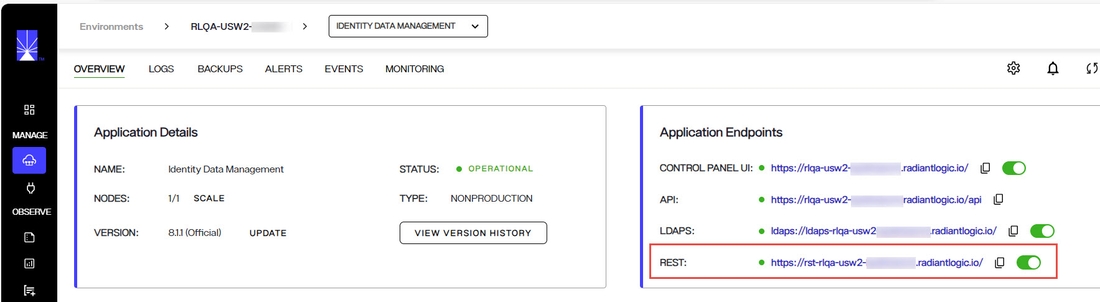 Rest Endpoint