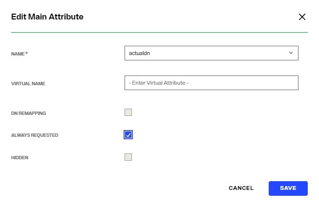 Actualdn Global Attribute Handling