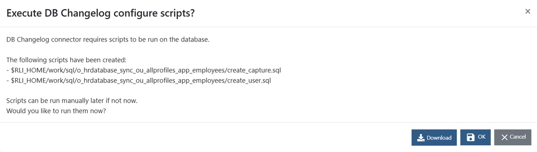 Configuration to Apply SQL Script Automatically or Not