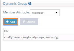 Dynamic Group Configuration