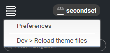 Reload theme files