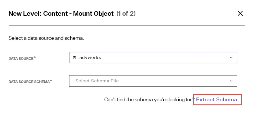 Extract Schema