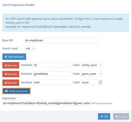 Search Expression Builder