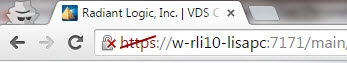 Security Message in Browser Due to Untrusted Certificate of the Control Panel