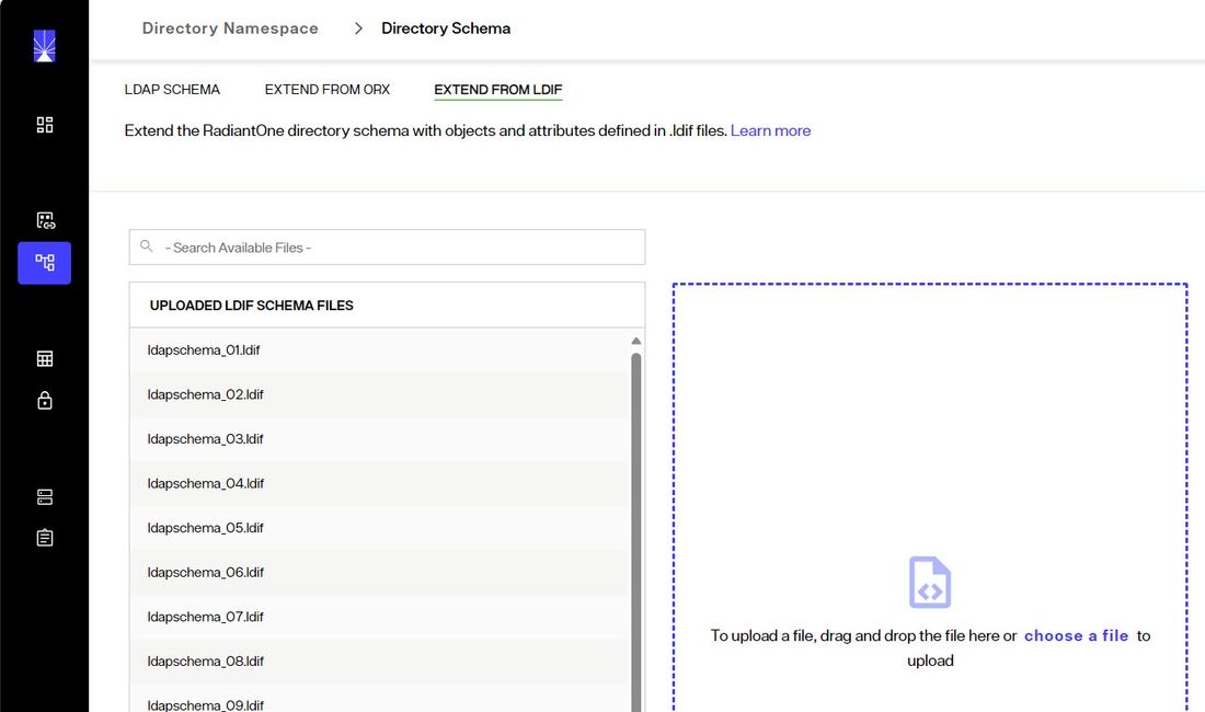 Extend Schema from LDIF File