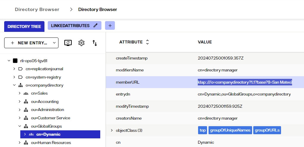 Dynamic Group Example