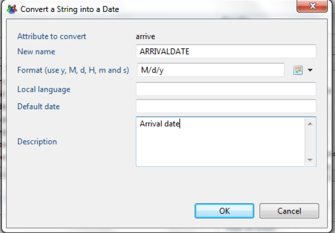 Configuring a new date type attribute