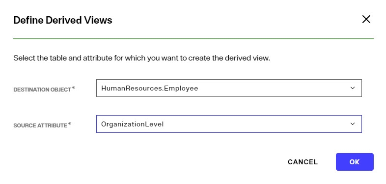 Derived View