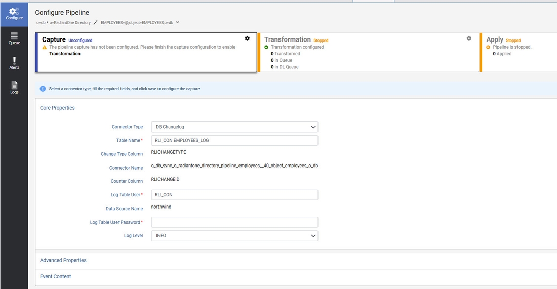 DB Changelog Configuration