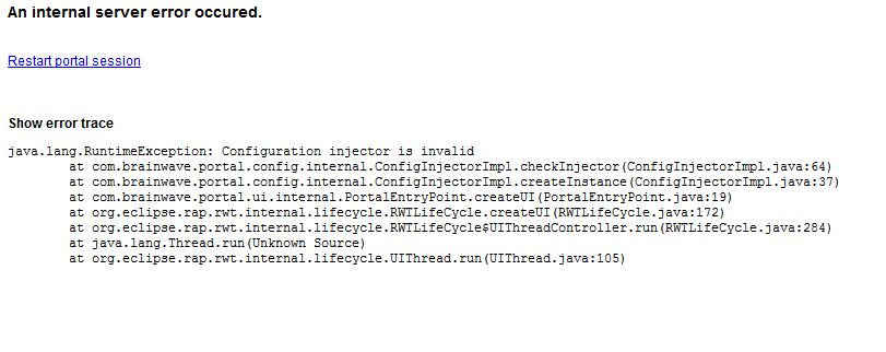 Database connection errors