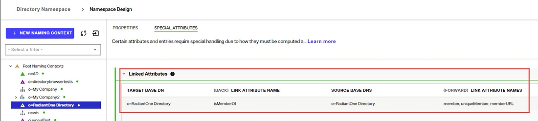 Linked Attributes