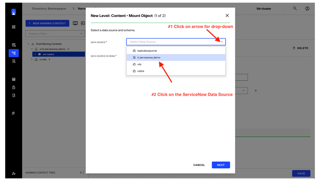 image showing namespace creation - step 13